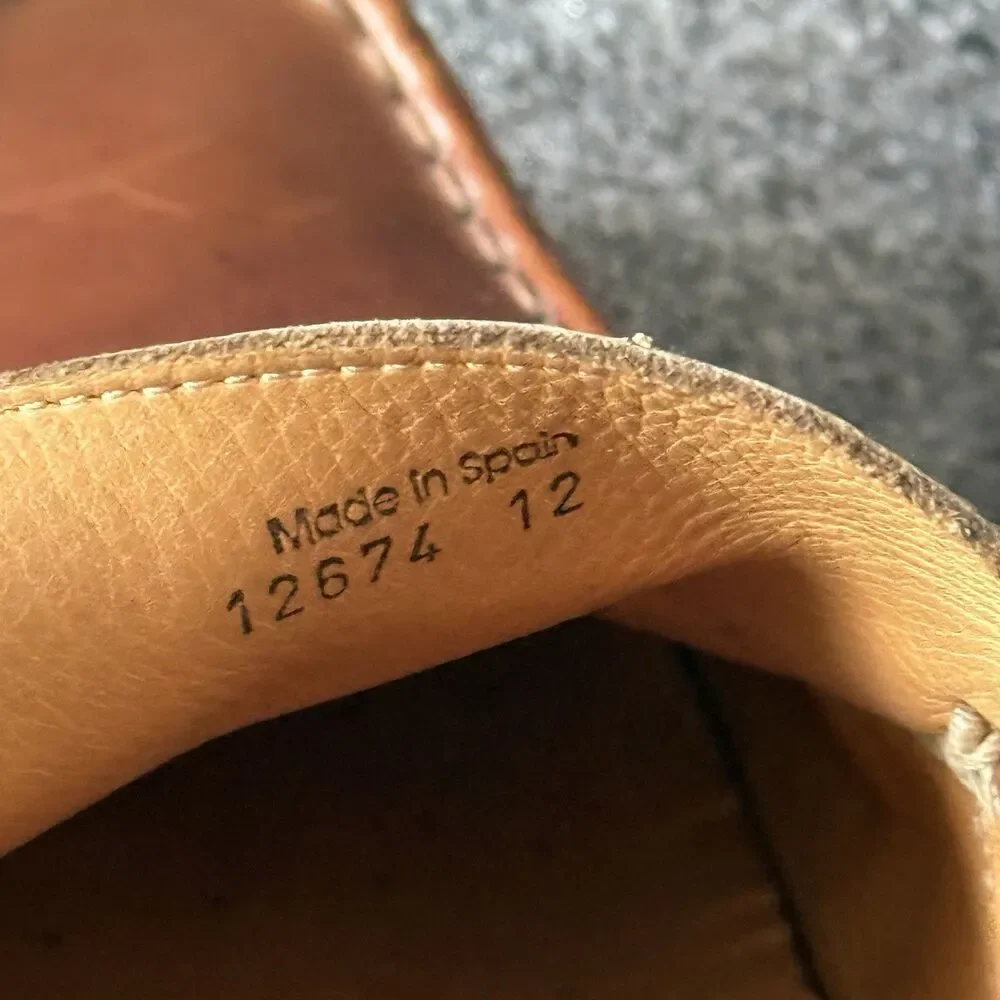 Magnanni Men's Penny Driver Loafers Brown Slip On Driving Moccasins Size 12